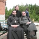 Июнь 2011 года, с отцом Виталием.